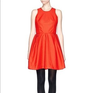 MAJE Grease Robe in Rouge Dress